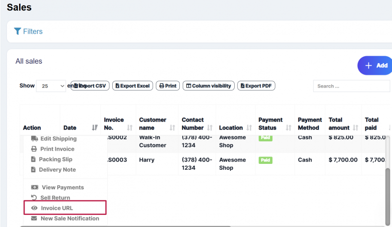 Invoice External URL - Ultimate Fosters