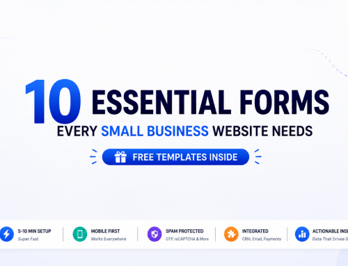 10 Essential Forms Every Small Business Website Needs in 2026 (Free Templates Inside)